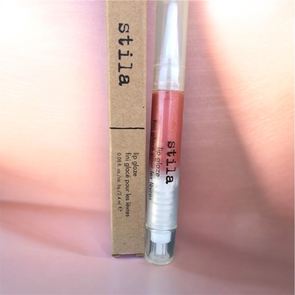 Stila Lip Glaze - Shimmering Pink ( mango)